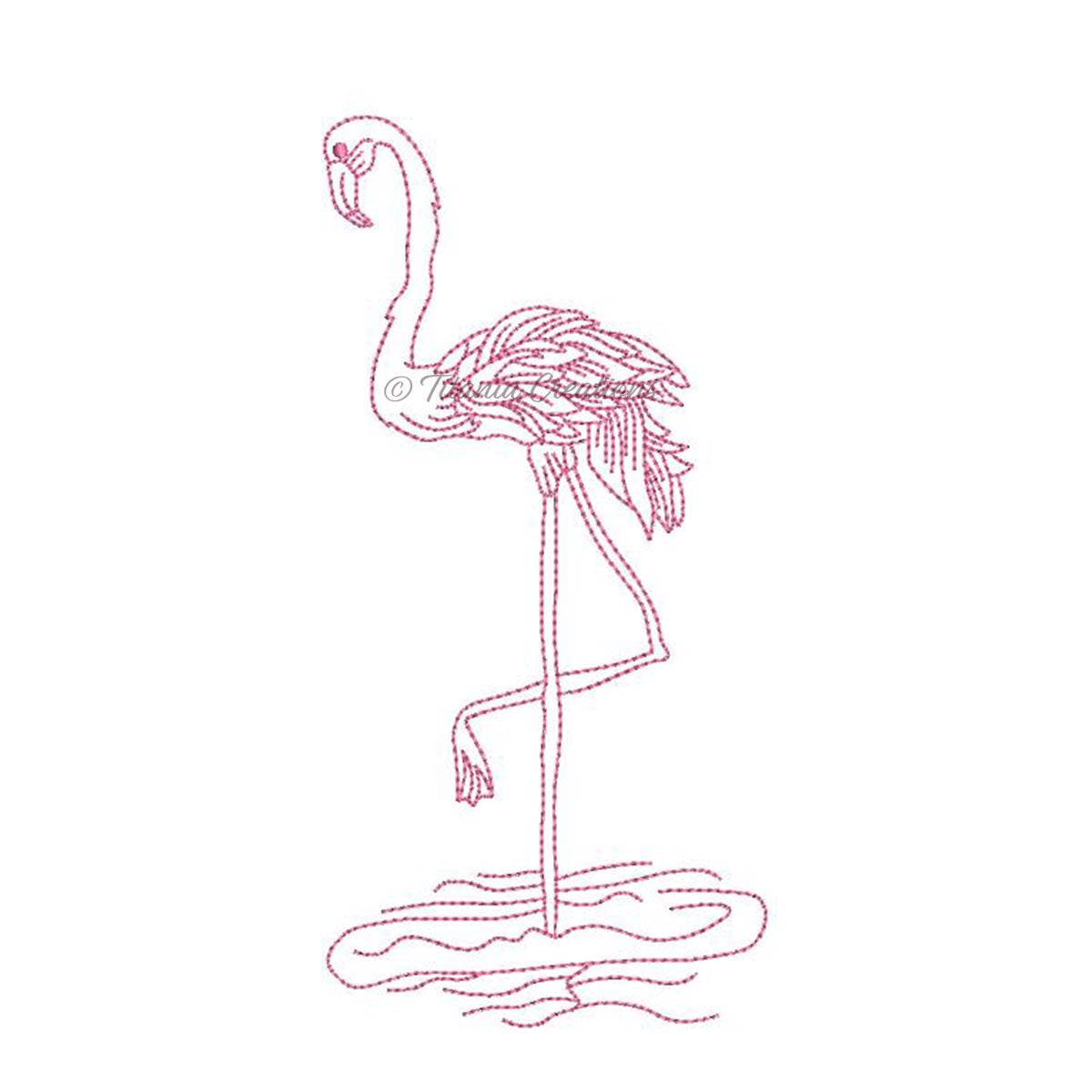 Flamingo 4x4 5x7