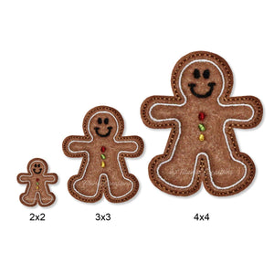 ITH Gingerbread man 2x2 3x3 4x4