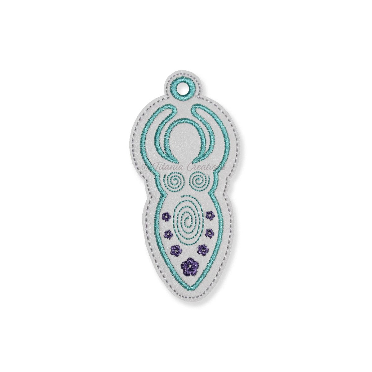ITH Goddess Key Fob / Bag Tag 4x4