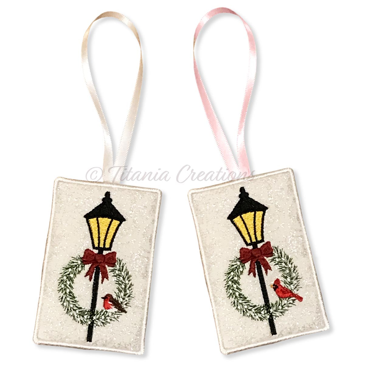 ITH Christmas Lamp Ornament 4x4