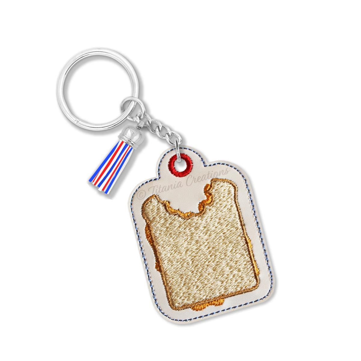 Marmalade Sandwich Key Fob 4x4