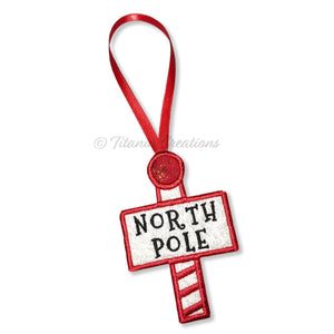 ITH North Pole Sign 4x4