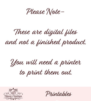 Blank Apothecary Printable Labels