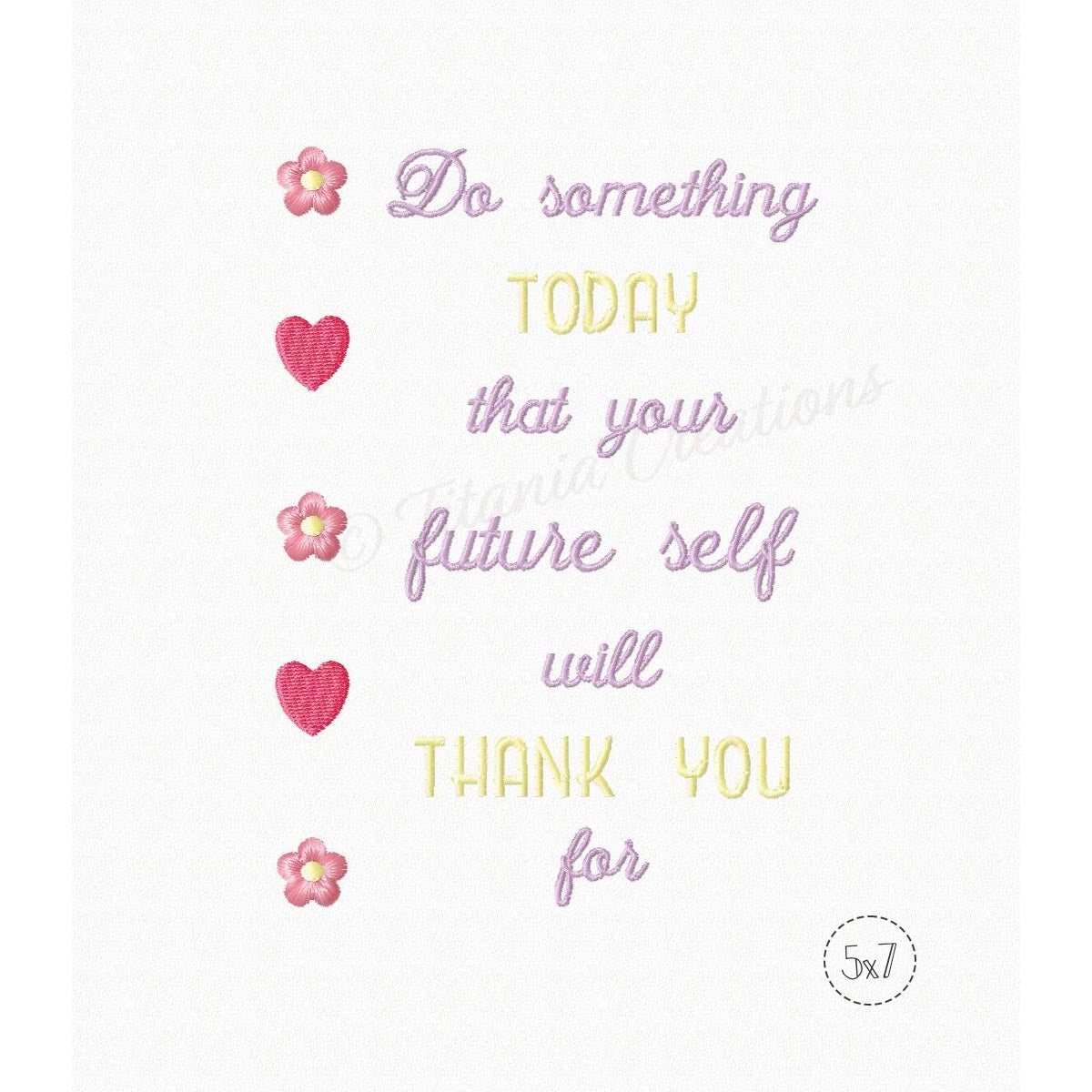 Future Self Quote 4x4 5x7