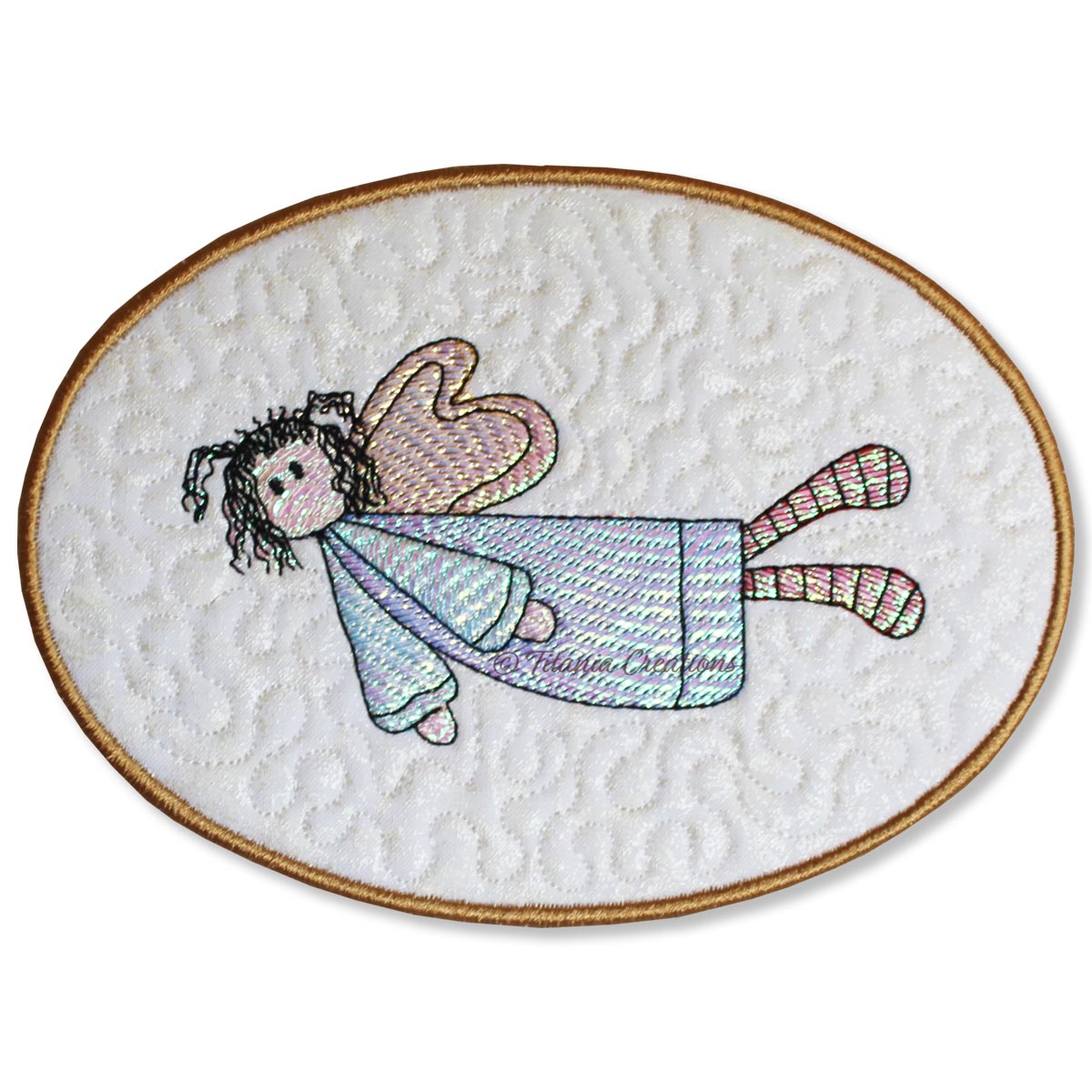 ITH Mylar Raggedy Angel Coaster 5x7