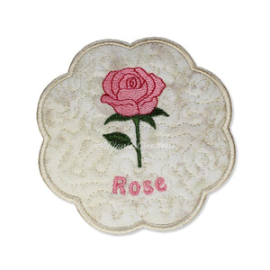 ITH Rose Flower for June Mat 4x4