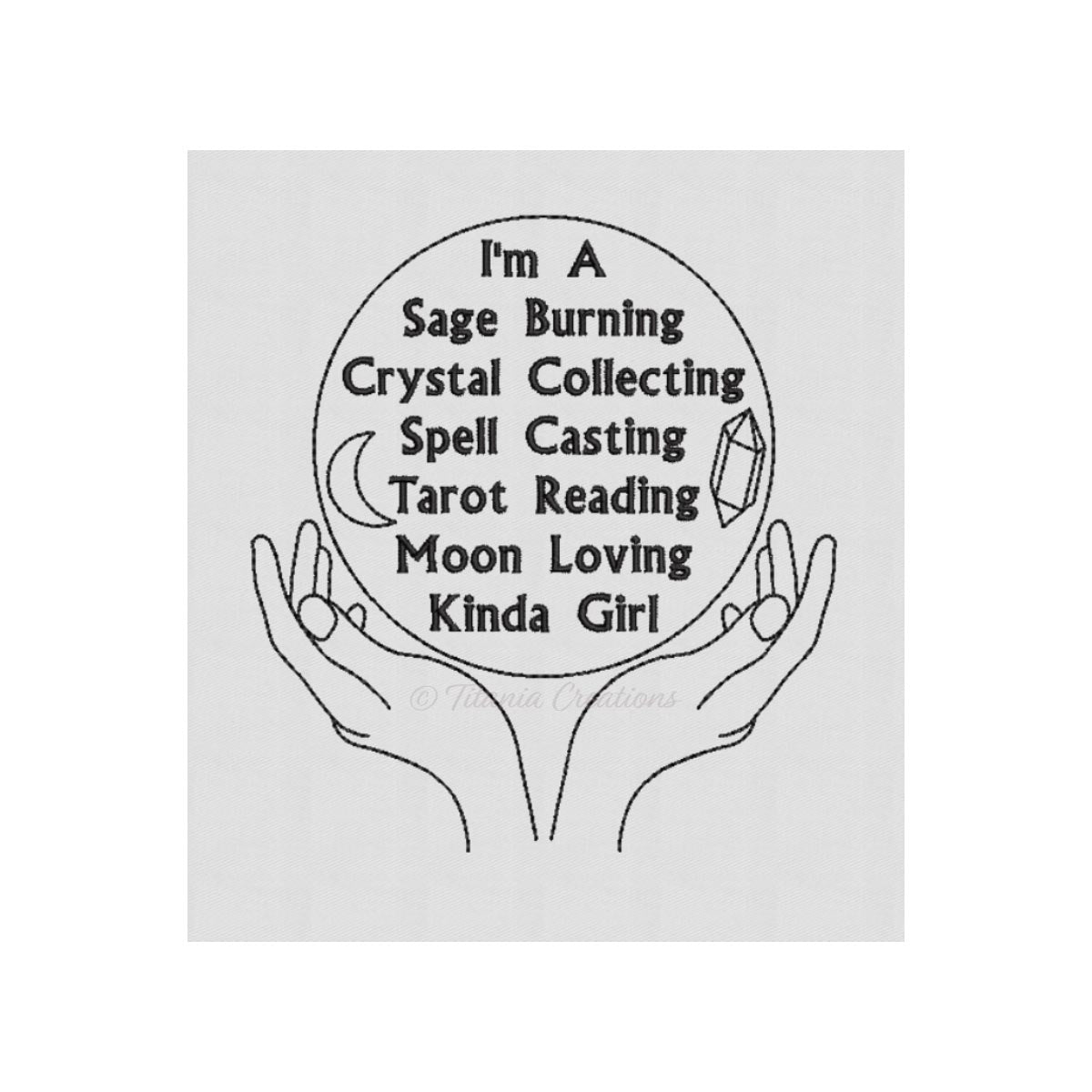 Sage Burning Kinda Girl 5x7