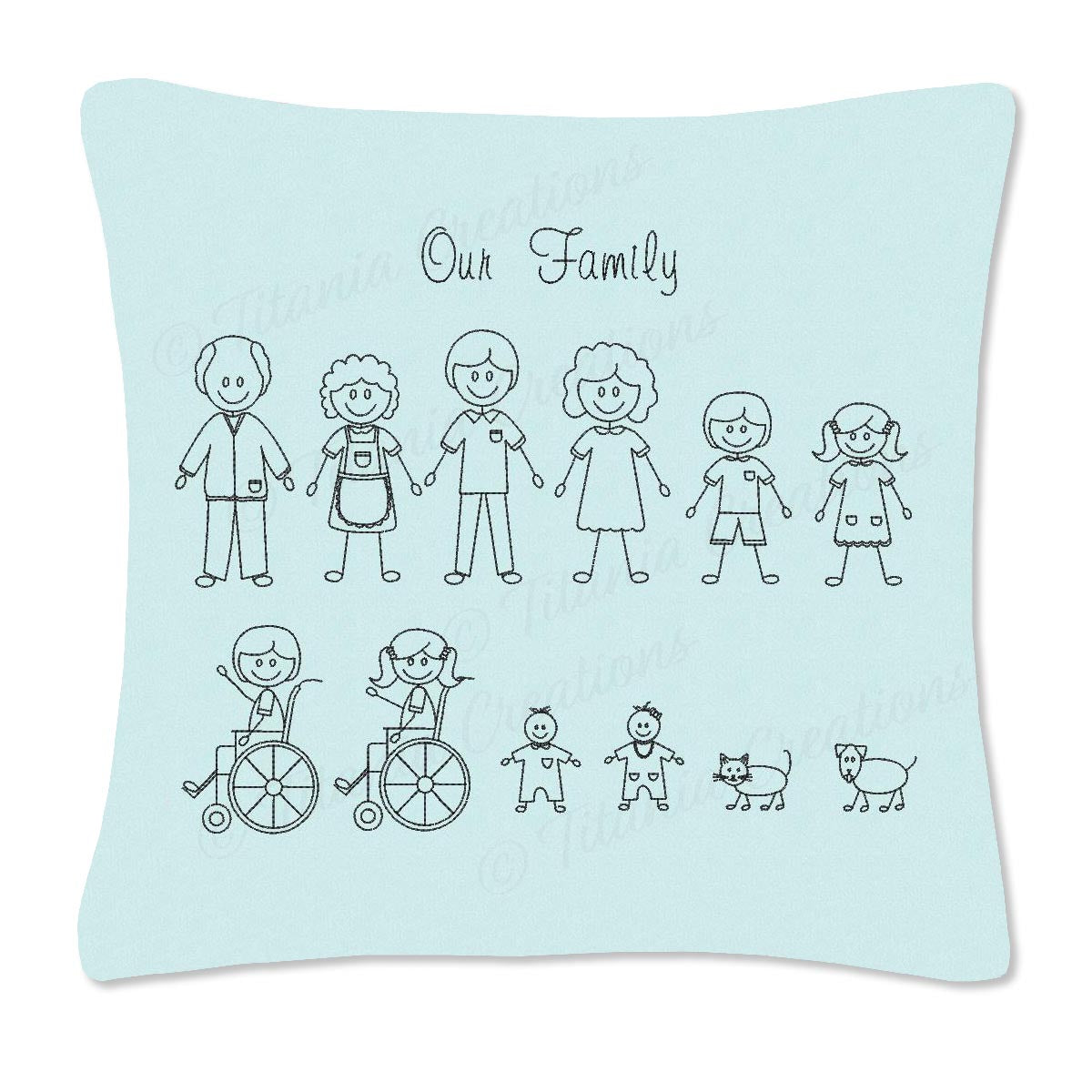 Stick Family Set 4x4