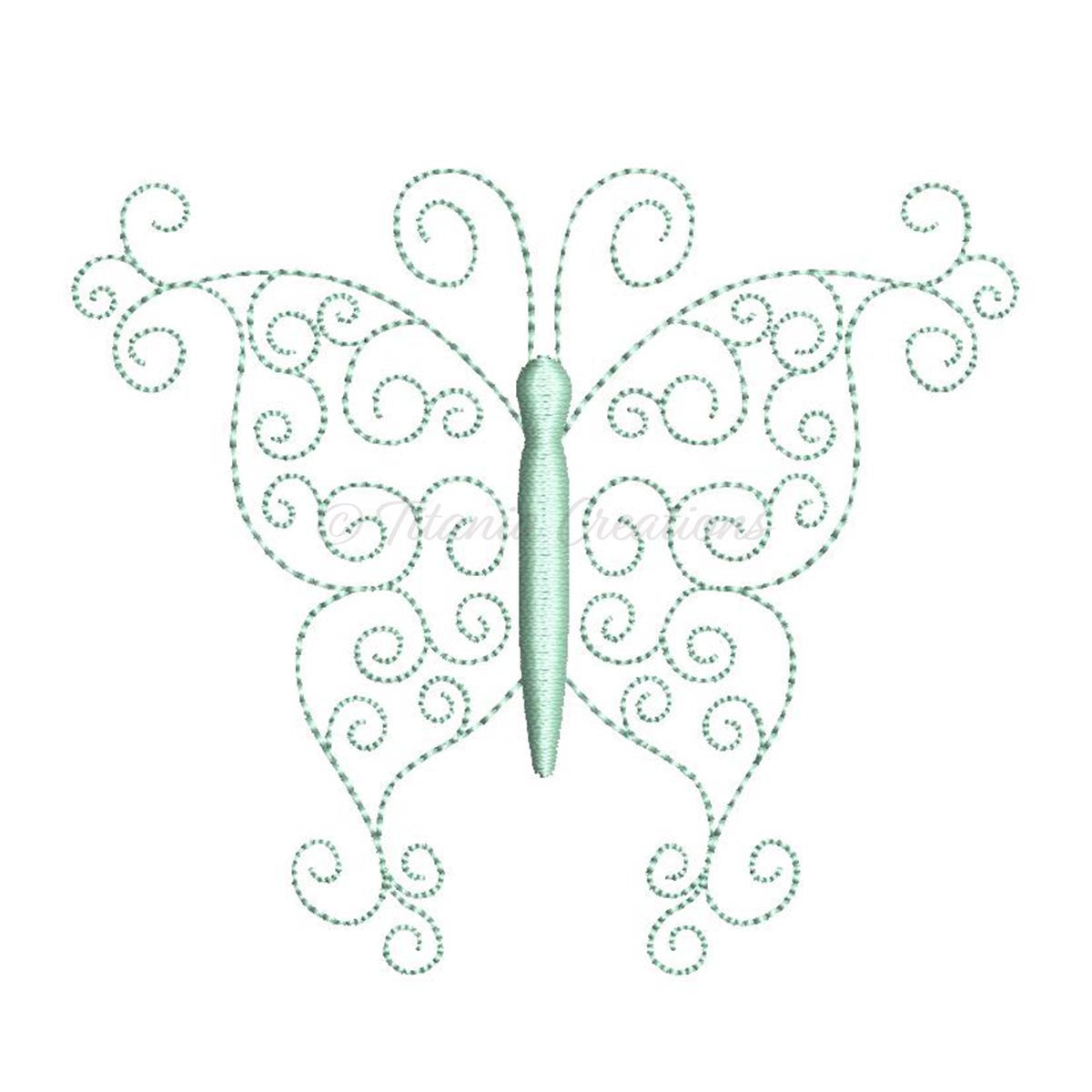 Swirly Butterfly 4x4