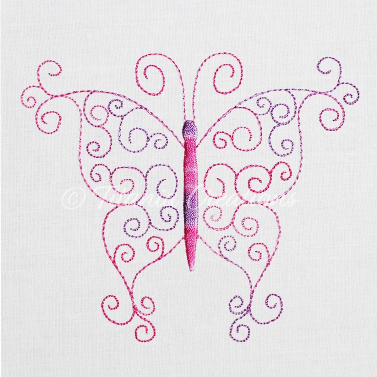 Swirly Butterfly 4x4
