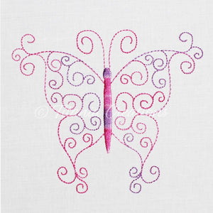 Swirly Butterfly 4x4