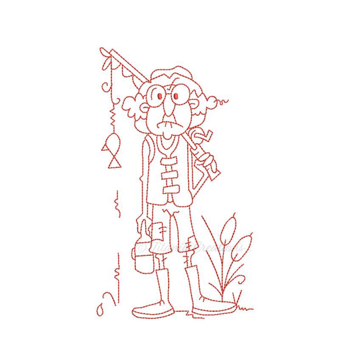 The Fish Whisperer 4x4 5x7