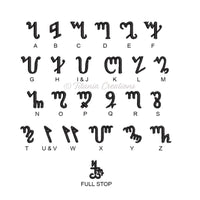 Witches Alphabet Full Set Of 25 - Titania Creations