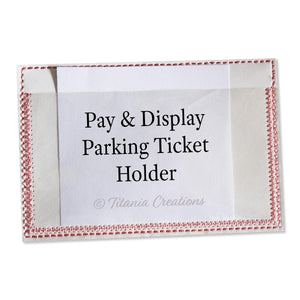 ITH Pay & Display Parking Ticket Holder 4x4