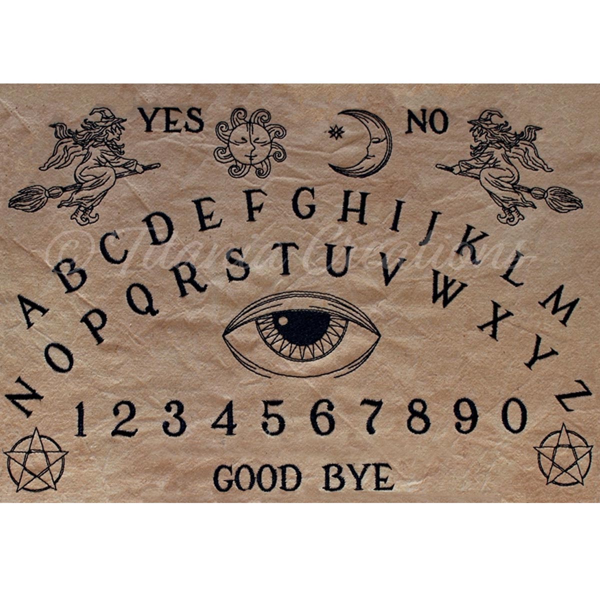 Witch Spirit Board 5x7 6x10 7x11 8x12