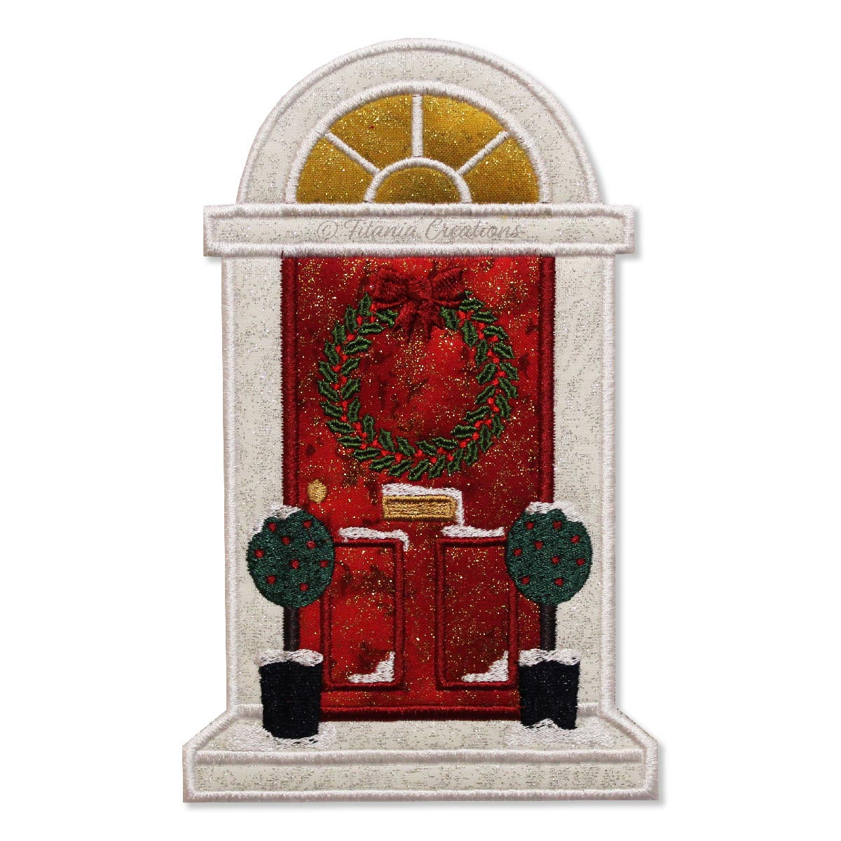 ITH Christmas Door 5x7 6x10 7x11 8x12