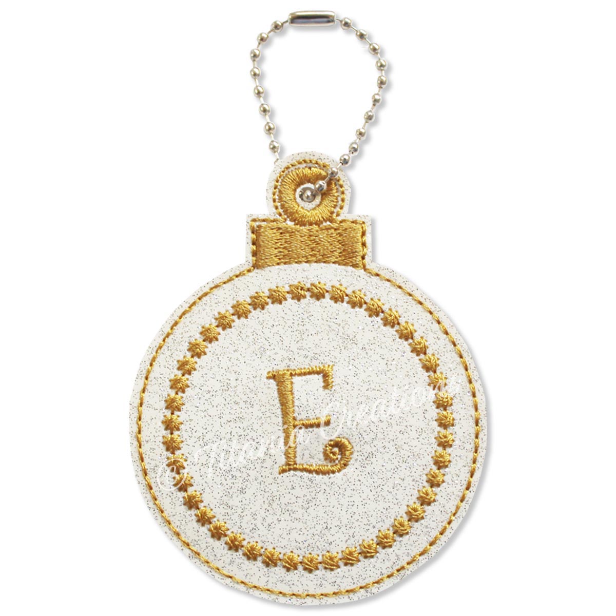 ITH Alphabet Bauble 4x4