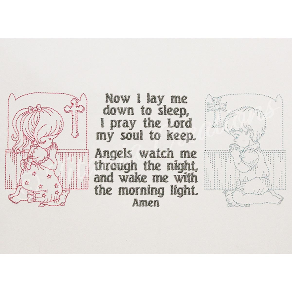 Bedtime Prayer 4x4