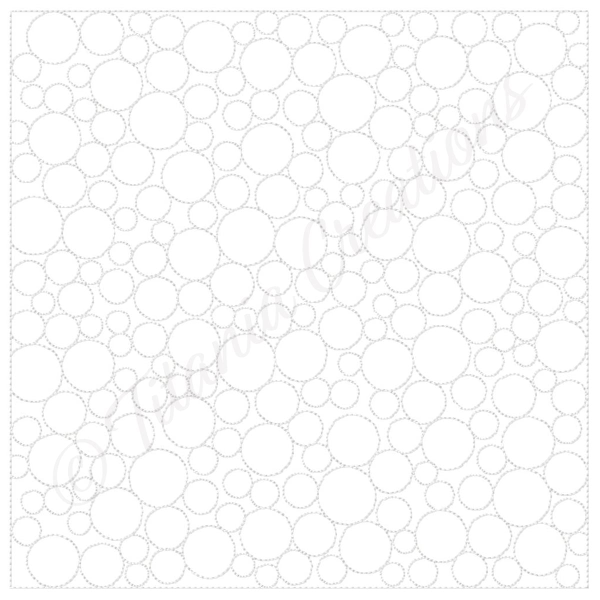 Bubble Quilt Blocks 9 Sizes Included