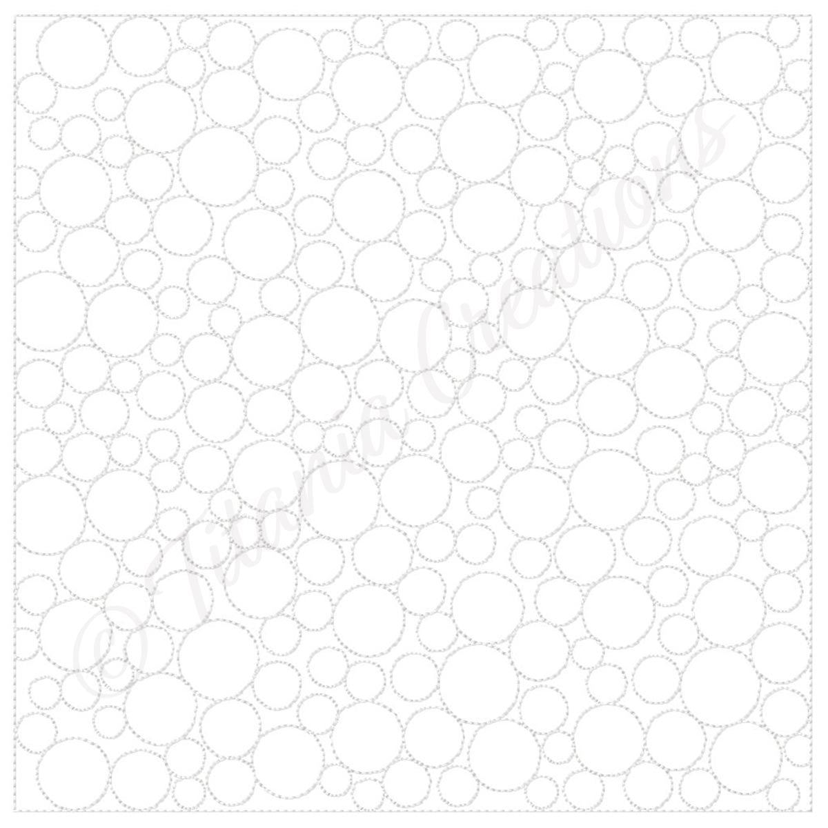 Bubble Quilt Blocks 9 Sizes Included