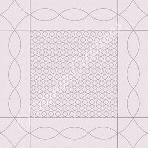 Wavy Quilt Blocks, Sashing and Corners  Set 4x4 5x5 6x6 7x7 8x8