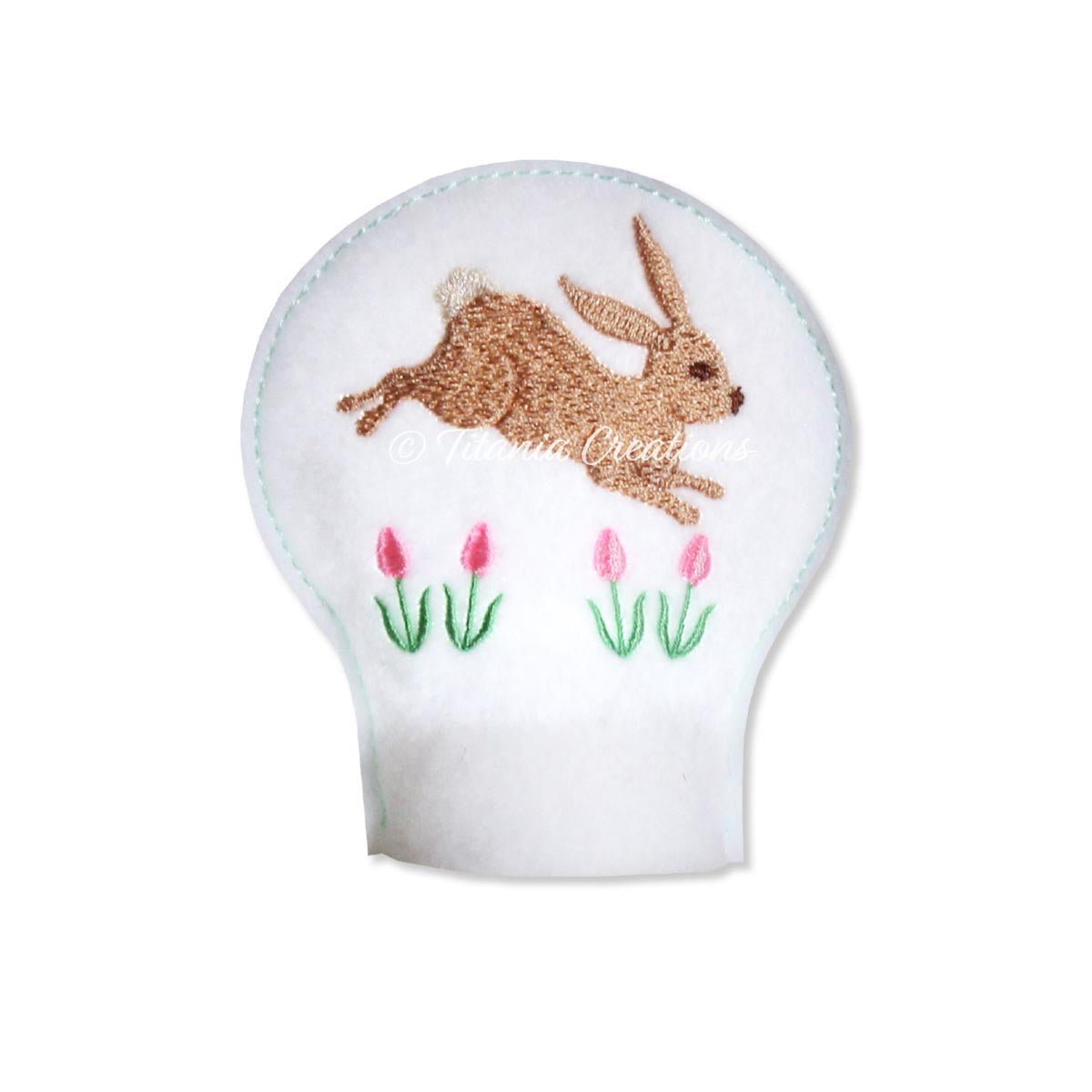 ITH Bunnie Tea Light Cover 4x4