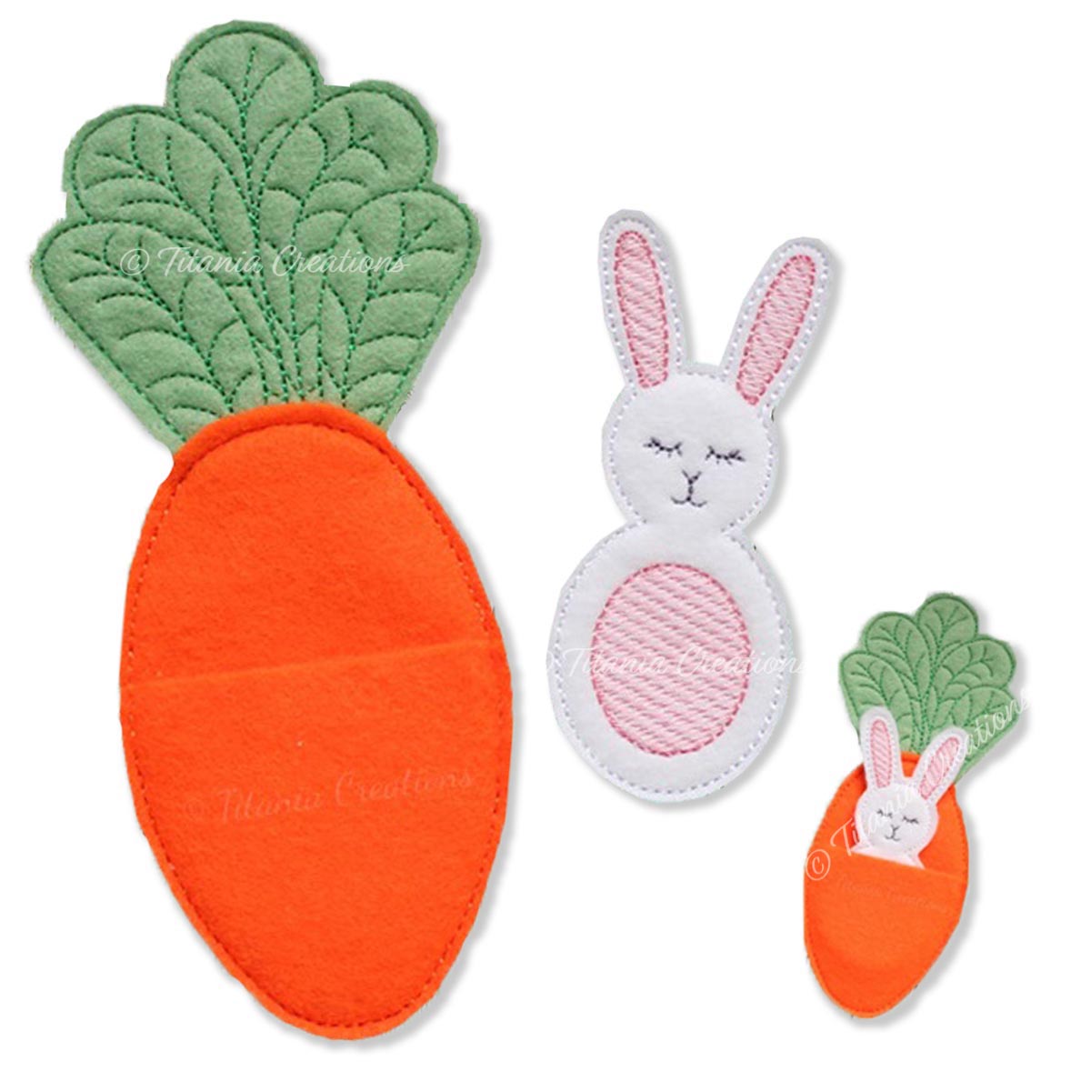 ITH Bunny & Carrot 4x4