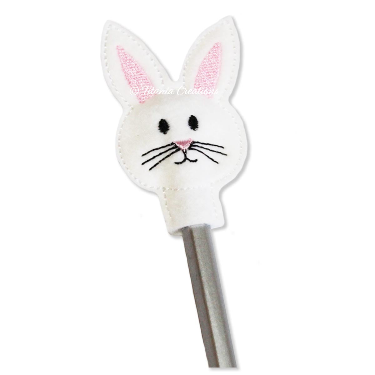 ITH Bunny Pencil Topper 4x4