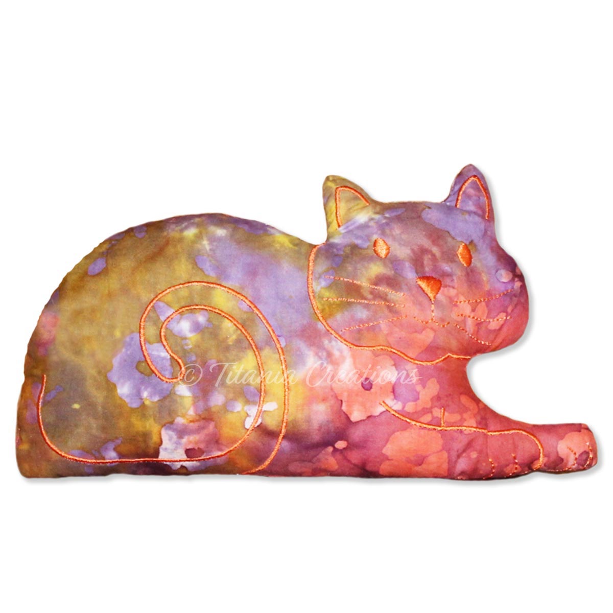 ITH Cat Stuffie 5x7 6x10 8x12