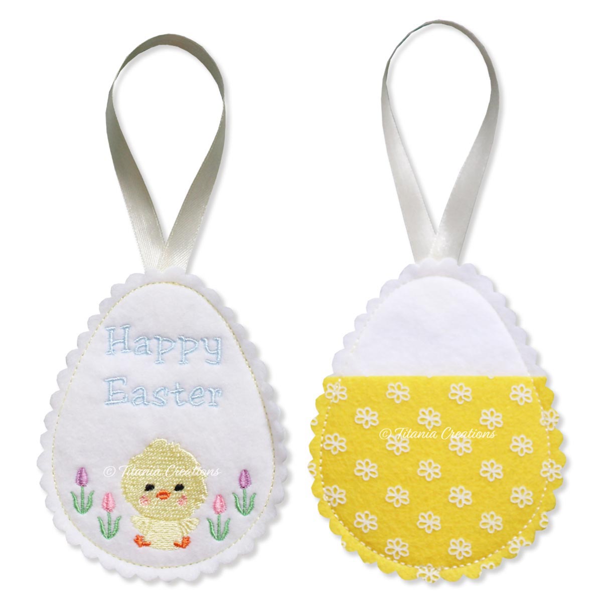 ITH Chick Easter Egg Treat Holder 4x4 5x7