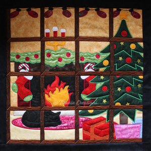 Christmas Window 5x5 6x6 8x8