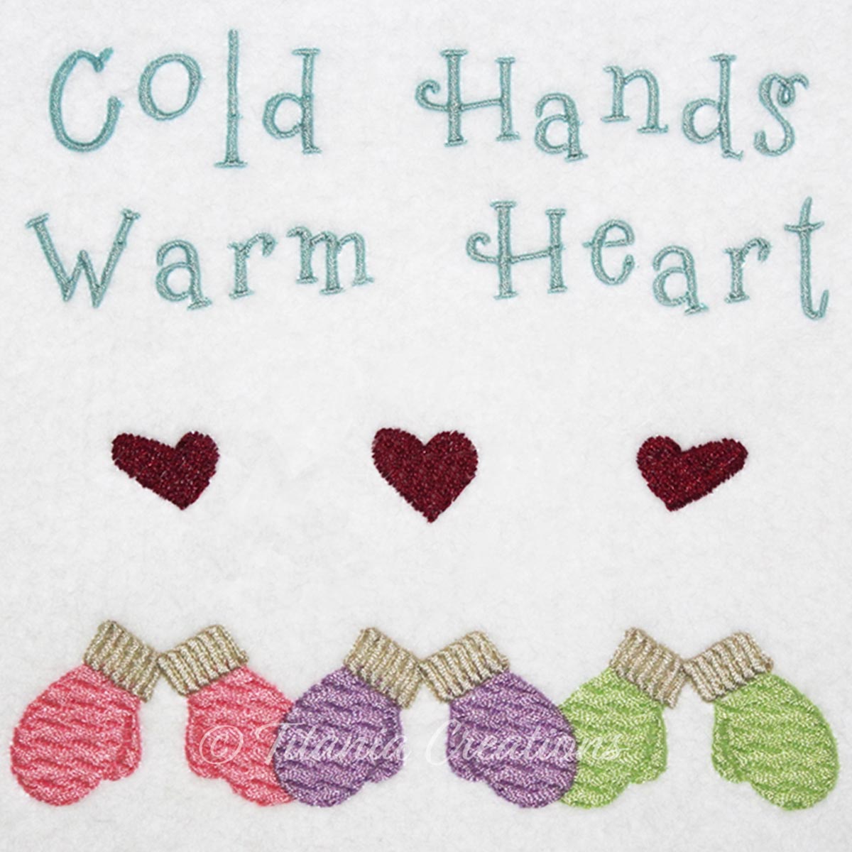 Cold Hands Warm Heart 4x4 5x7