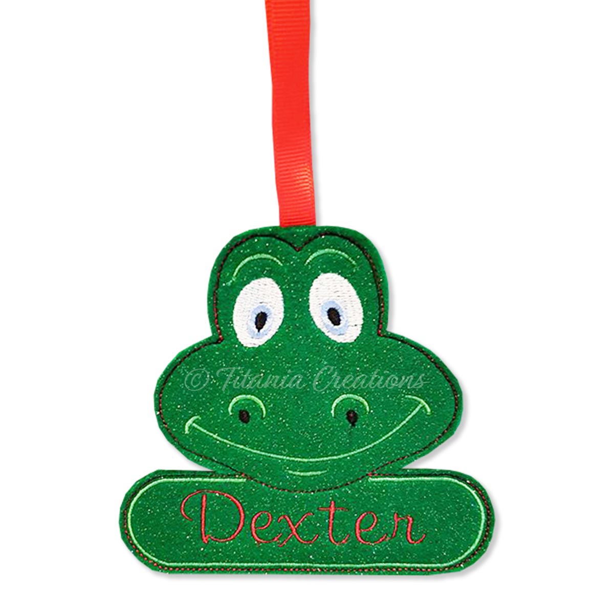 ITH Cute Dinosaur Hanger 4x4 5x7