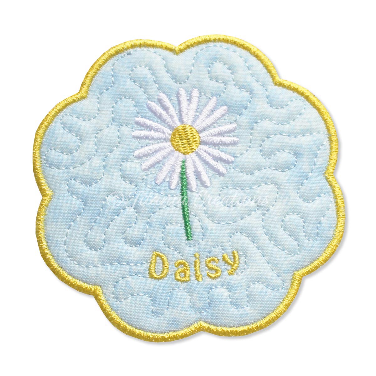ITH Daisy April Flower Mat 4x4