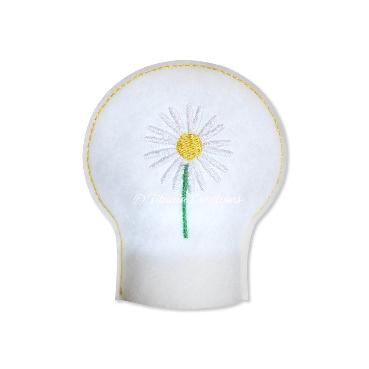 ITH Daisy April Flower Tea Light Cover 4x4