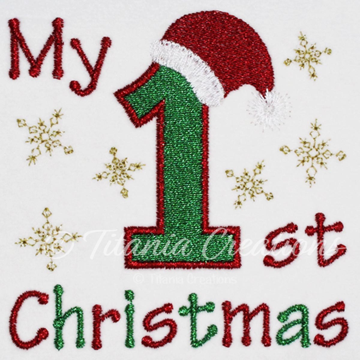 My First Christmas 4x4