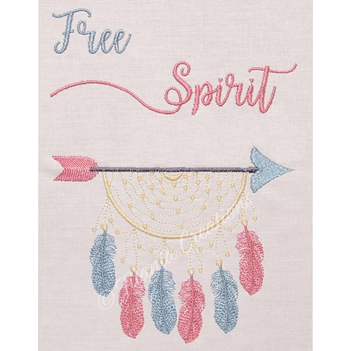 Boho Free Spirit 5x7