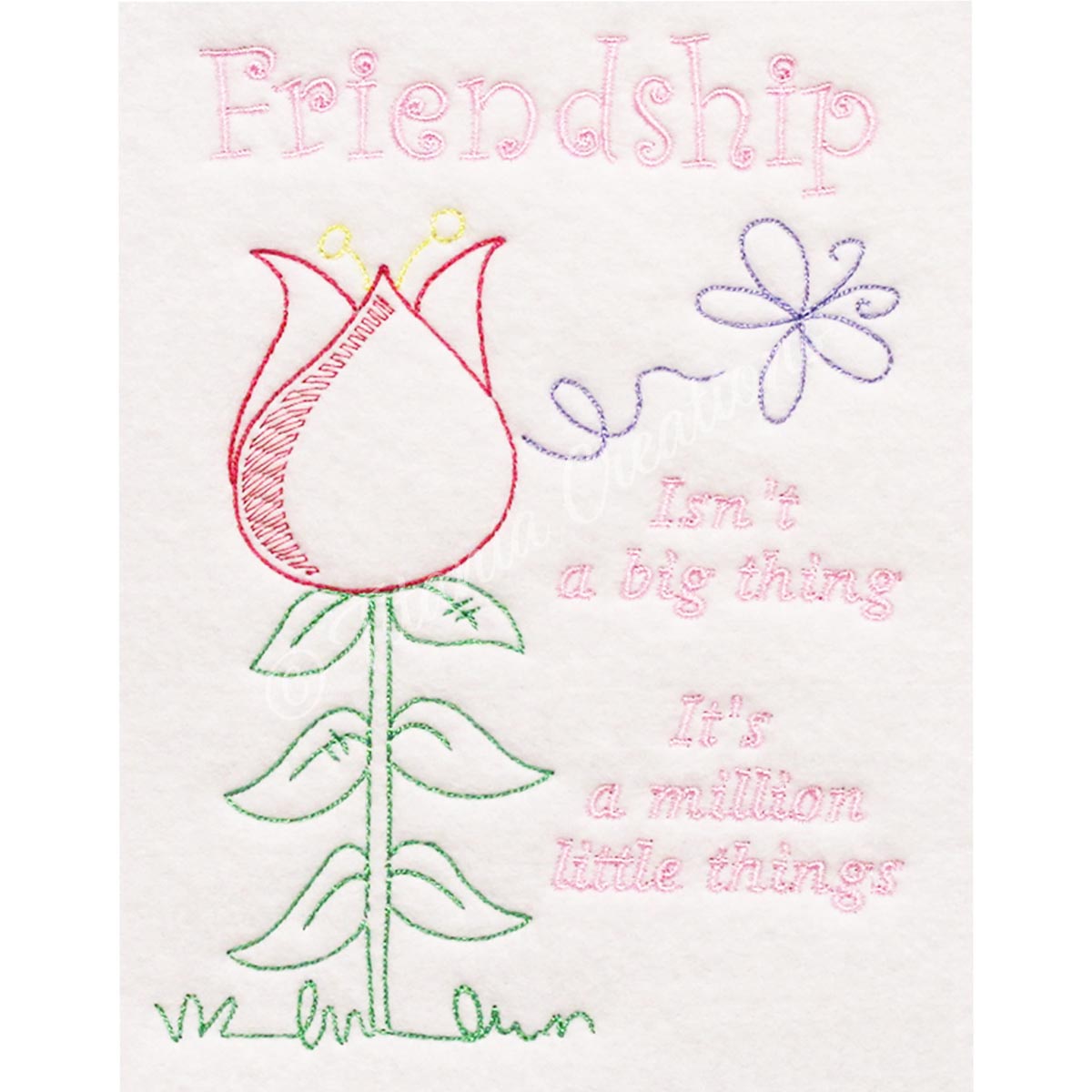 Friendship Quote 5x7