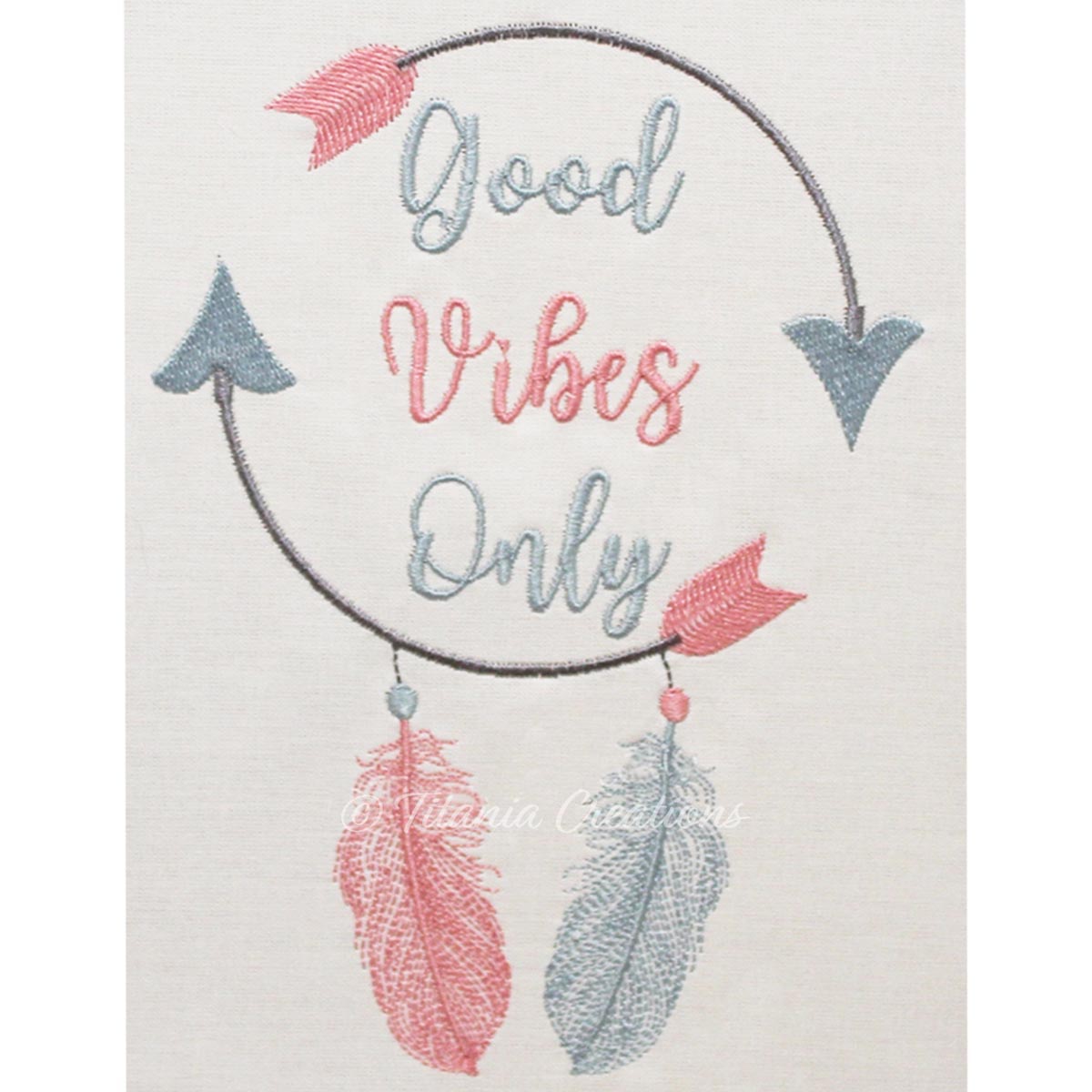 Boho Good Vibes Only 5x7