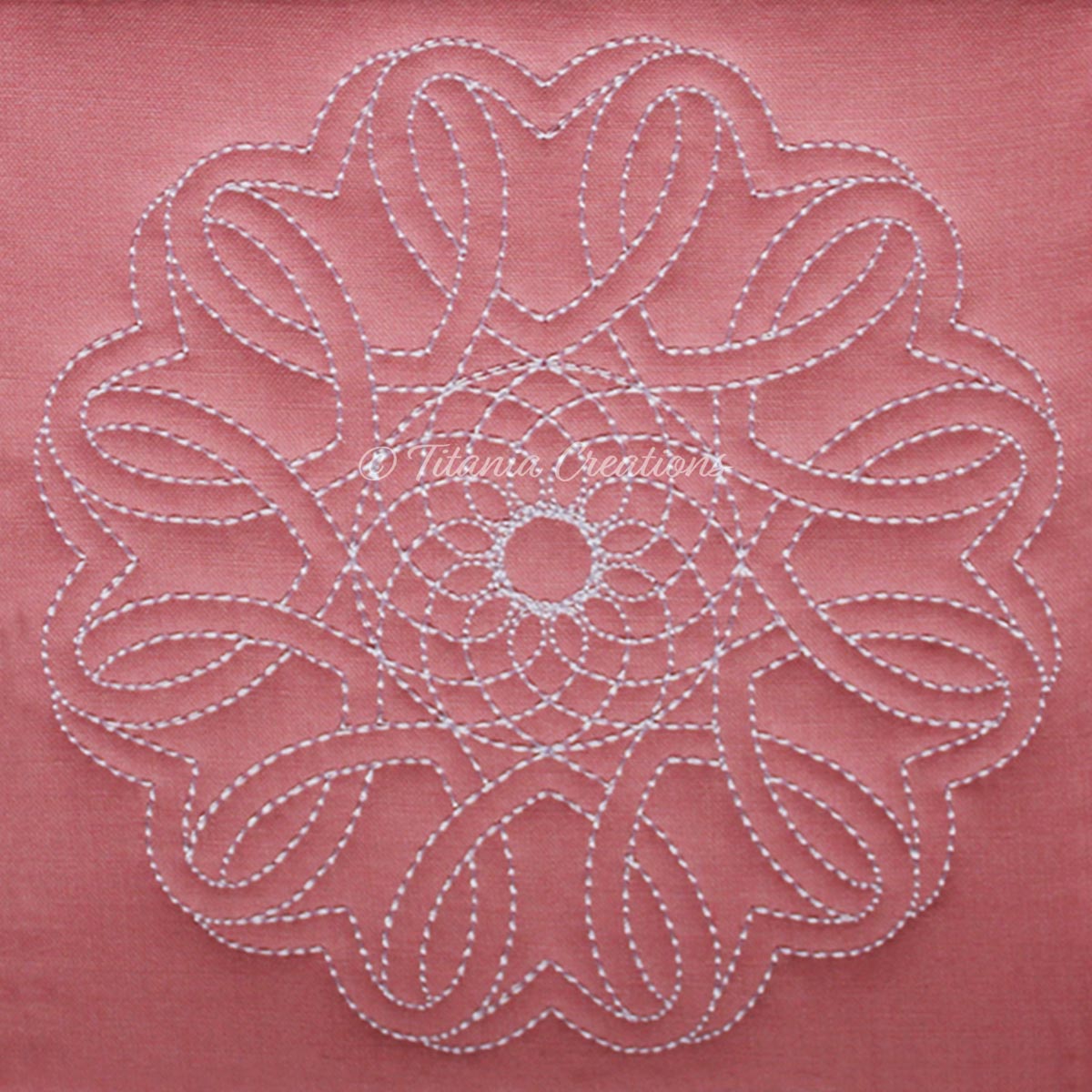 Hearts Entwined Quilt Blocks 4x4 5x5 6x6 7x7 8x8