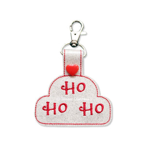 ITH Ho Ho Ho Christmas Key Fob 4x4
