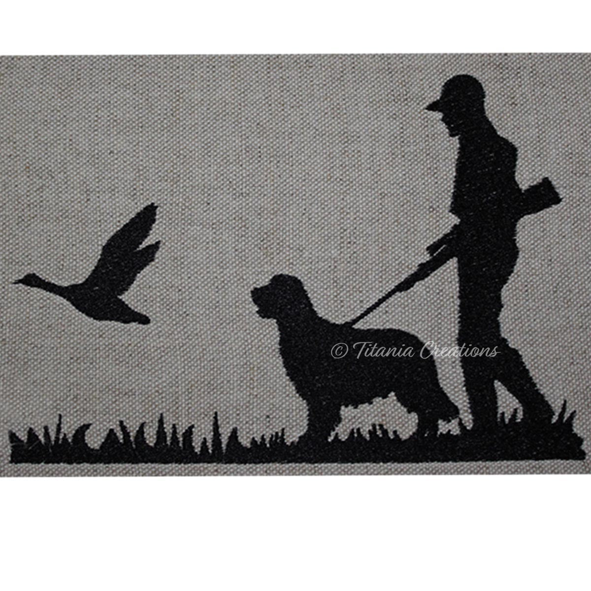 Hunting Dog 4x4 5x7