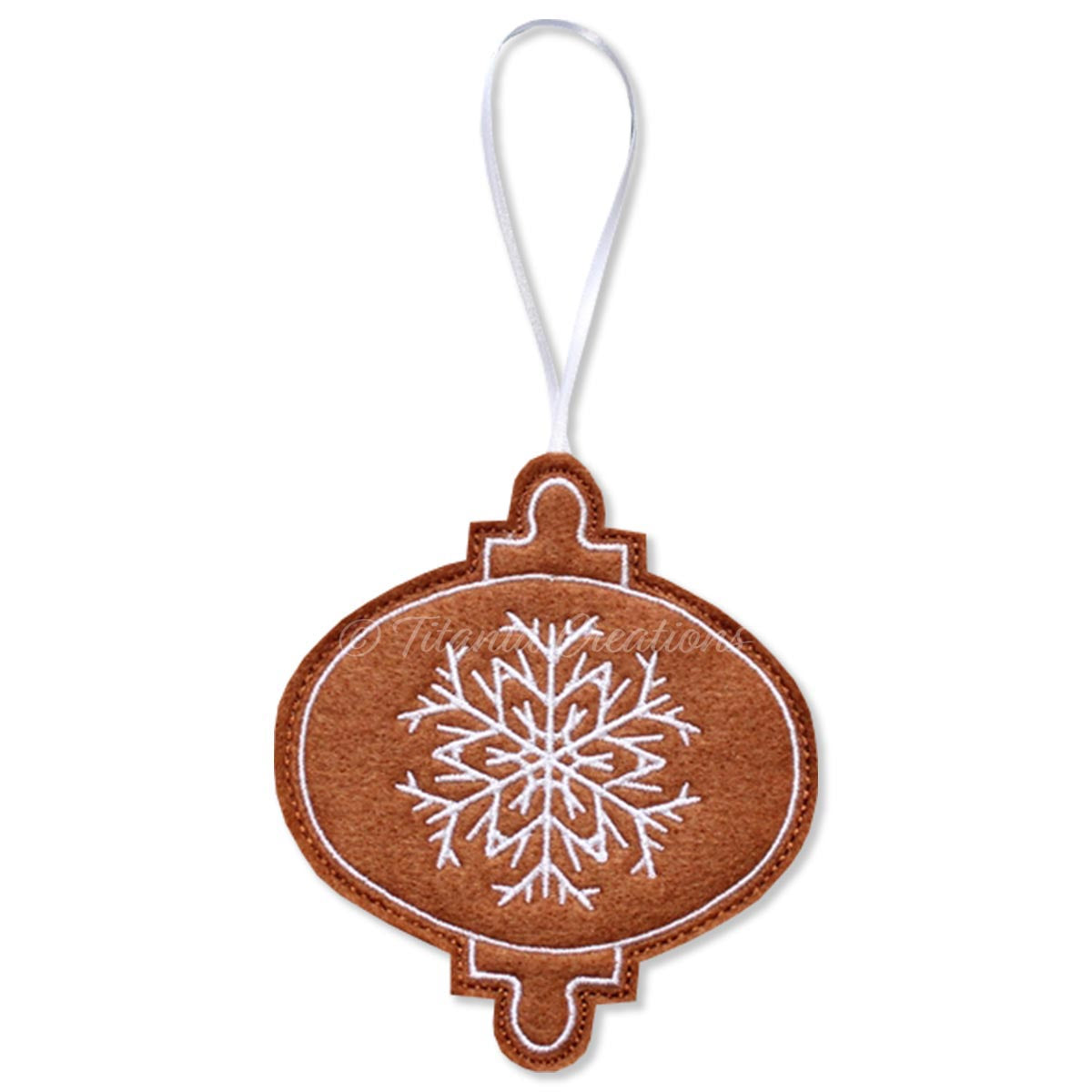 ITH Iced Gingerbread Bauble 4x4