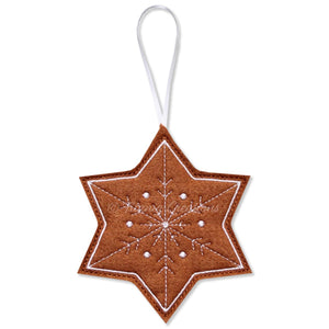 ITH Iced Gingerbread Star 4x4