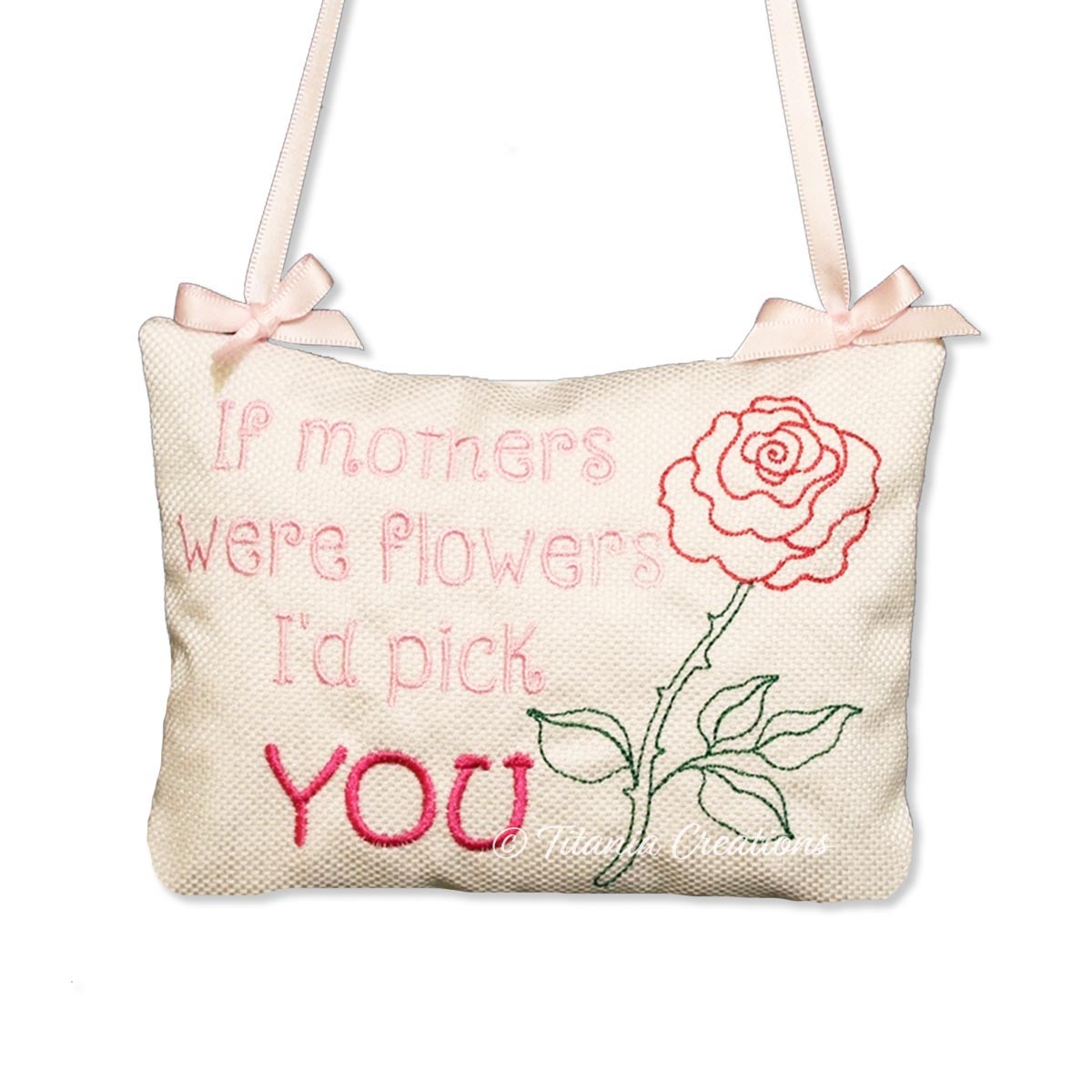 ITH If Mothers Hanging Pillow 5x7