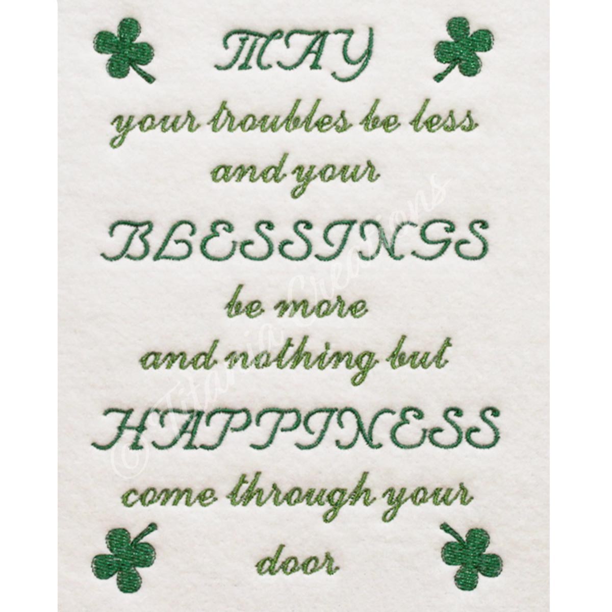 Irish Blessing 5x7