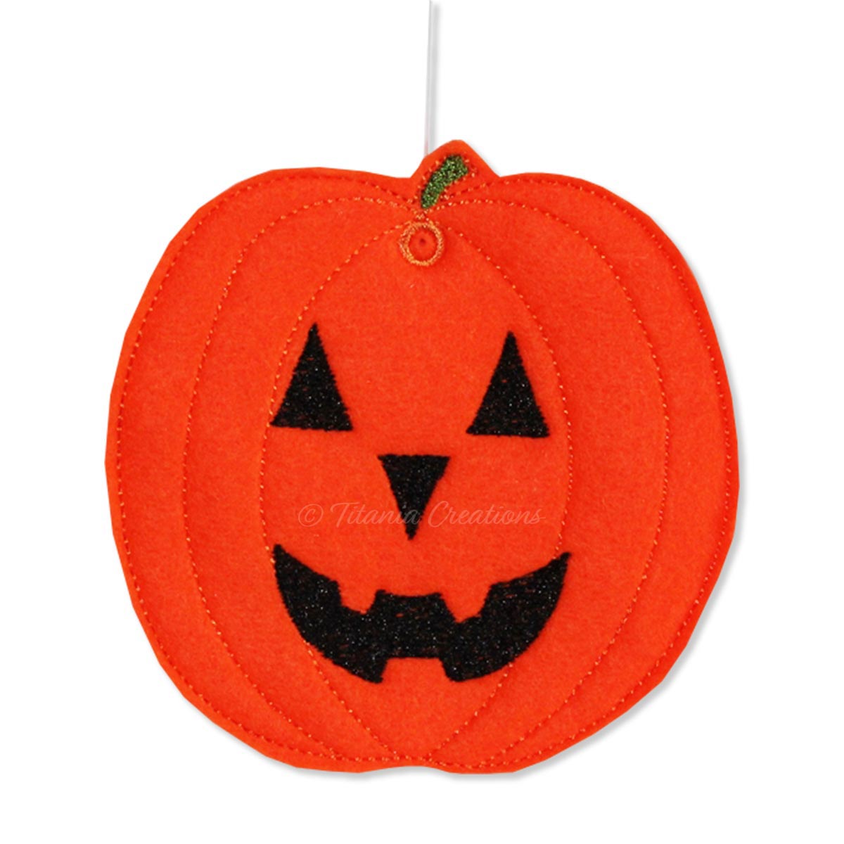 ITH Halloween Pumpkin 4x4