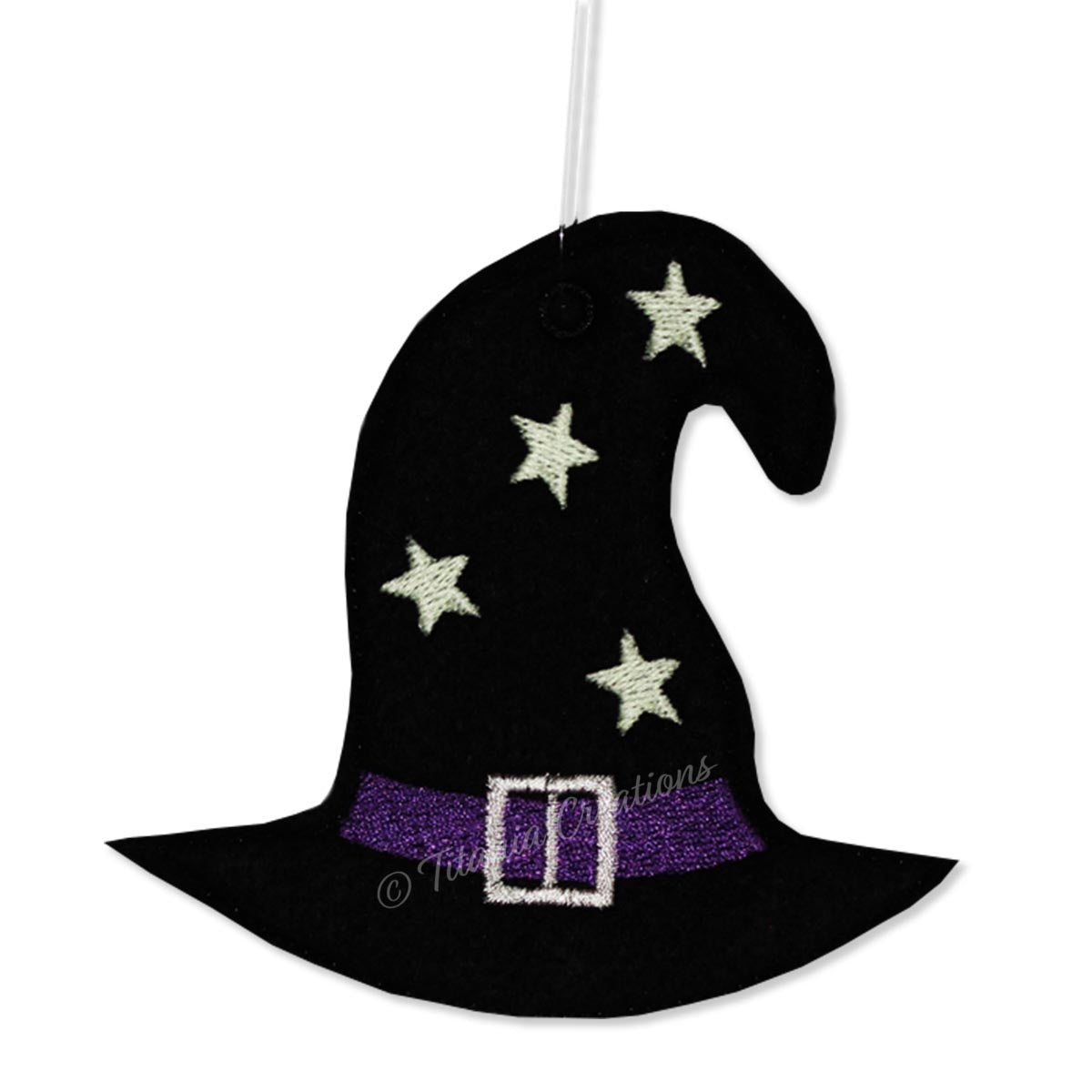 ITH Halloween Witches Hat 4x4