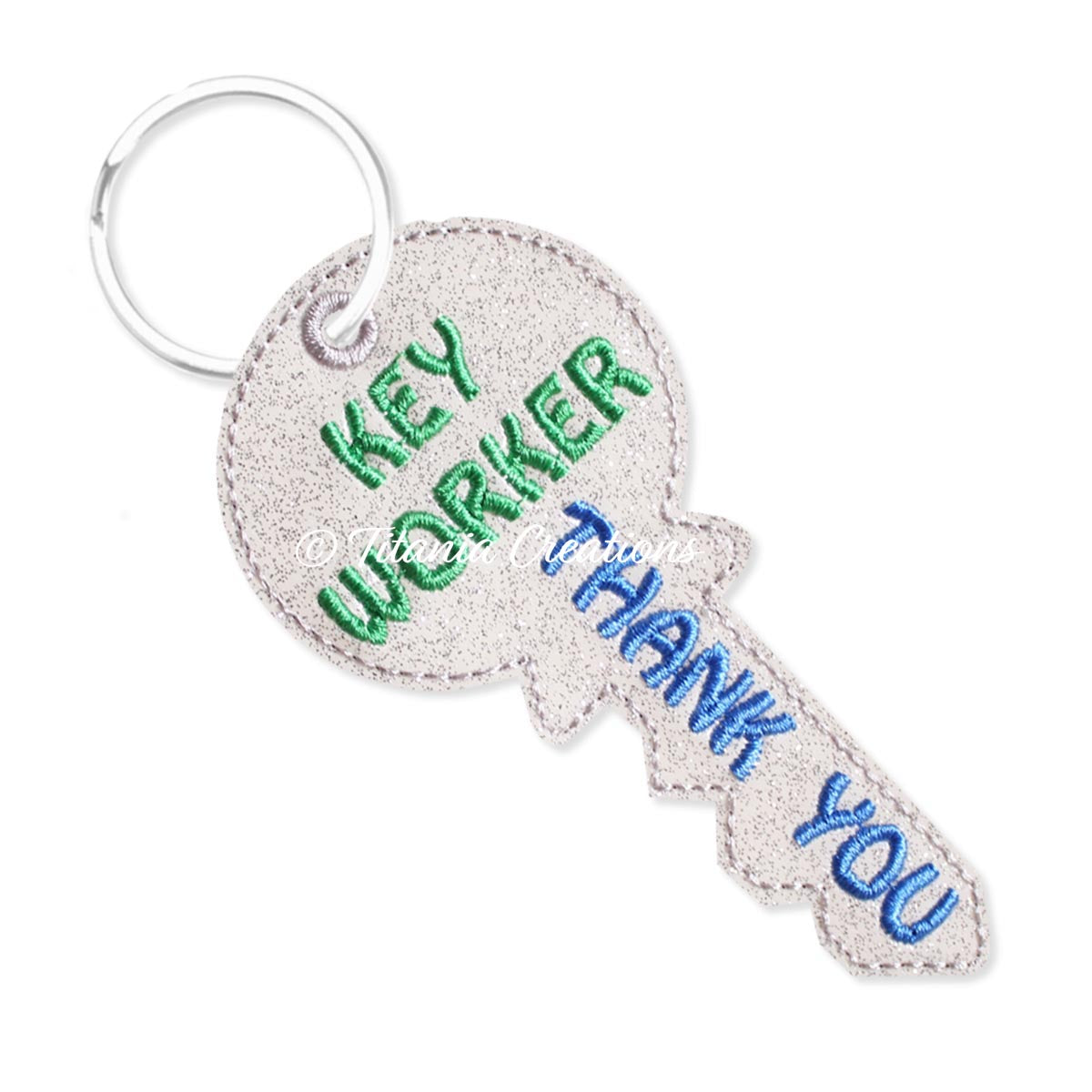 ITH Thank You Key Worker Tag 4x4