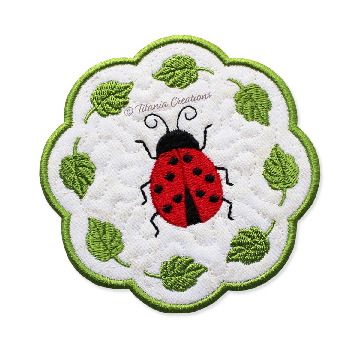 ITH Ladybird / Ladybug Mat 4x4